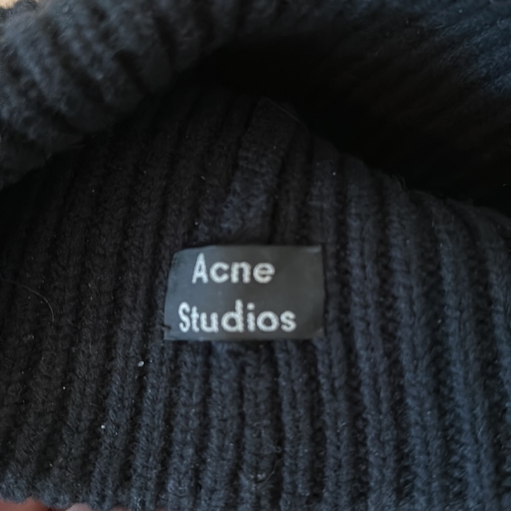 Acne Studios Pansy n face wool beanie - Picture 3 of 3